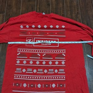 PC Insiders Holiday Crew Long Sleeve Shirt XL